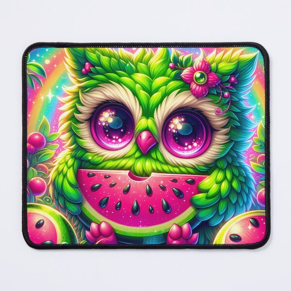 Item preview, Owl holding a watermelon designed and sold by Jbl55.