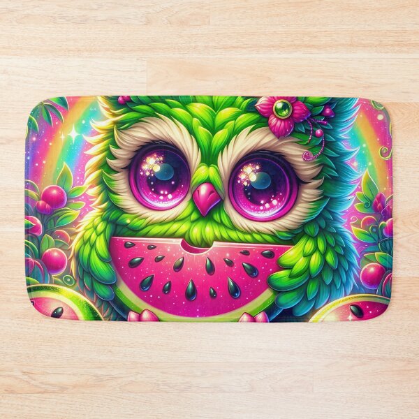 Item preview, Owl holding a watermelon  designed and sold by Jbl55.