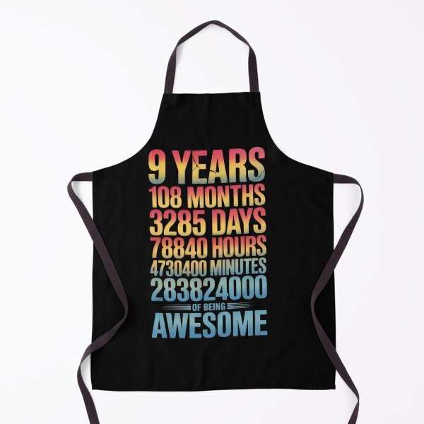 Item preview, Awesome 9th Birthday Present 9-YO Kid Boys Girls 9 Years Old designed and sold by KonstanKoraner.