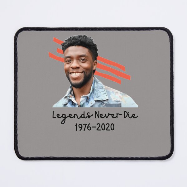 Item preview, LEGENDS-NEVER-DIE-CHADWICK-BOSEMAN-TRIBUTE-RIP designed and sold by MargaretTAdair.