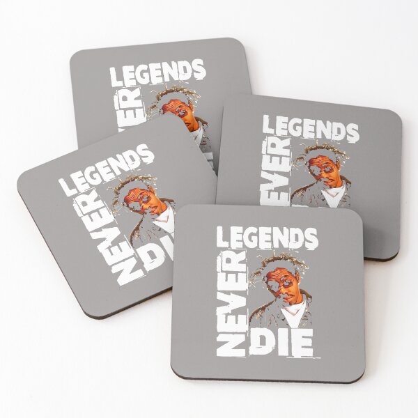 Item preview, LEGENDS-NEVER-DIE-RAPPER-REST-IN-PEACE designed and sold by MargaretTAdair.
