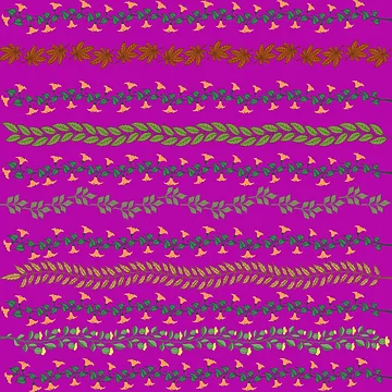 Artwork thumbnail, Flower Patterns12 by Design4uStudio