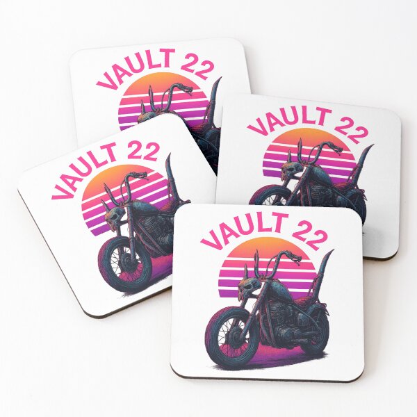 Item preview, Vault 22 – Neon Skull Chopper designed and sold by Vault 22.