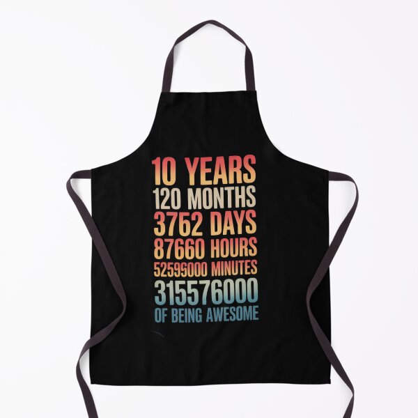 Item preview, Awesome 10 Years Old Kids 10th Birthday Boy 120 Months  designed and sold by KonstanKoraner.