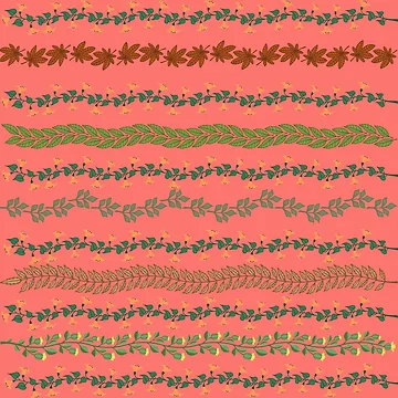 Artwork thumbnail, Flower Patterns10 by Design4uStudio