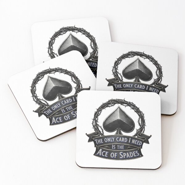 Item preview, The Ace of Spades designed and sold by Funktastic Designs.