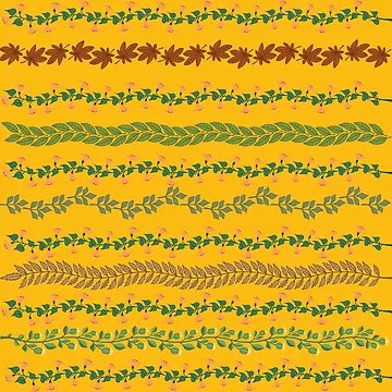Artwork thumbnail, Flower Patterns8 by Design4uStudio