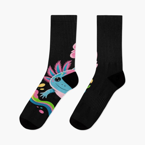 Item preview, Axolotl Beautiful Colorful Art Axolotl  designed and sold by KonstanKoraner.