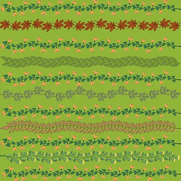 Artwork thumbnail, Flower Patterns7 by Design4uStudio