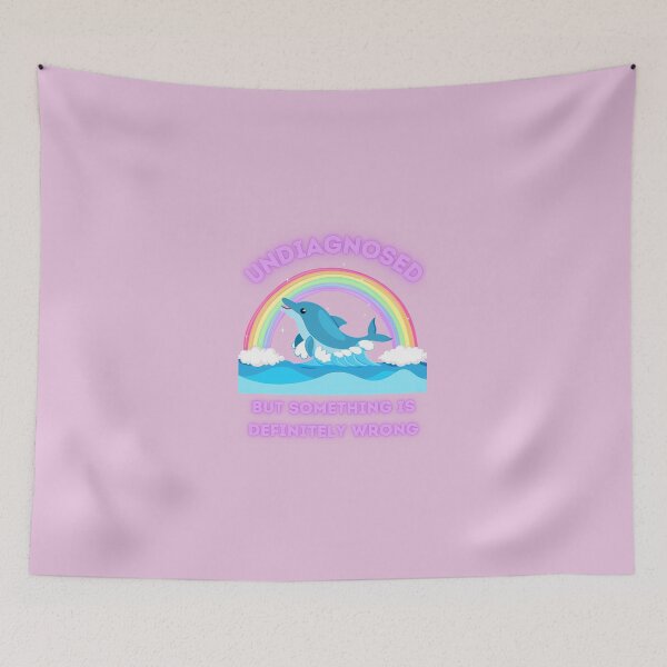 Item preview, Undiagnosed-Dolphin-Rainbow-For-Dark-Colors designed and sold by RikuRaatila65.