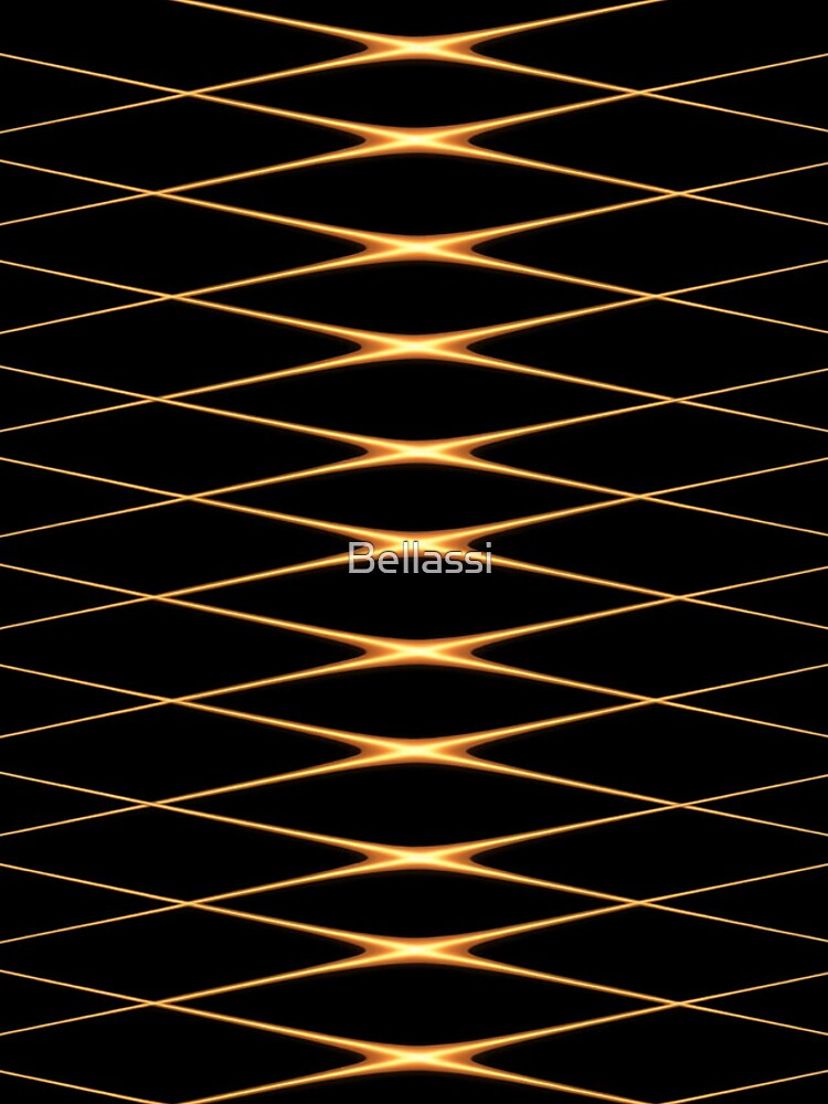 Thumbnail 5 of 5, iPhone Case, Neon Flux Pattern designed and sold by Bellassi.