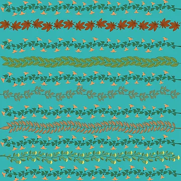 Artwork thumbnail, Flower Patterns5 by Design4uStudio