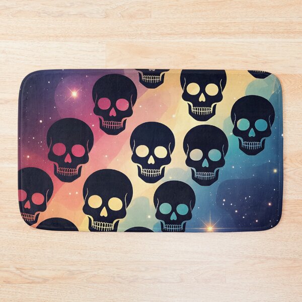 Item preview, Skulls Rainbow Celestial Nebula designed and sold by WhimsicalThredz.