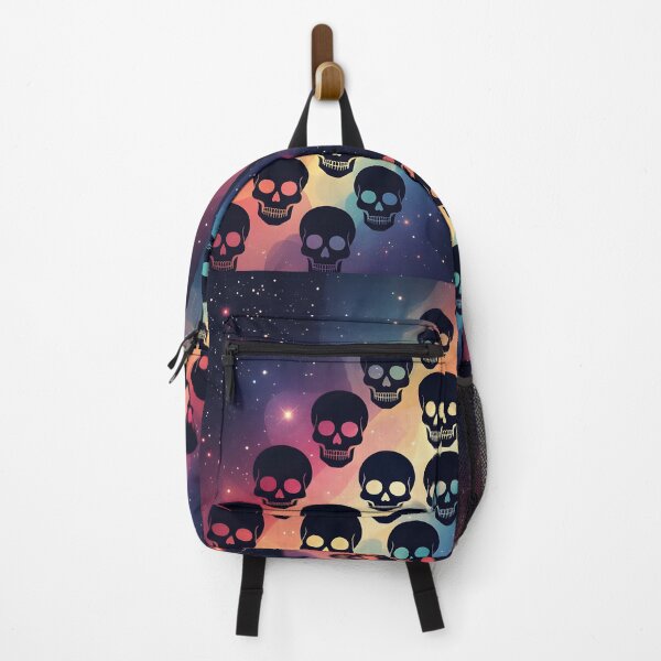 Item preview, Skulls Rainbow Celestial Nebula designed and sold by WhimsicalThredz.