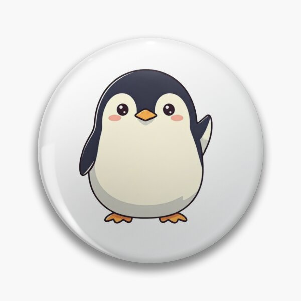 Item preview, Cute Chibi Penguin – Minimalist Kawaii Penguin Illustration designed and sold by PixelVibe782.