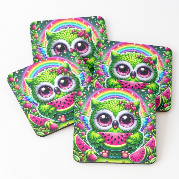 Item preview, Owl holding a watermelon  designed and sold by Jbl55.