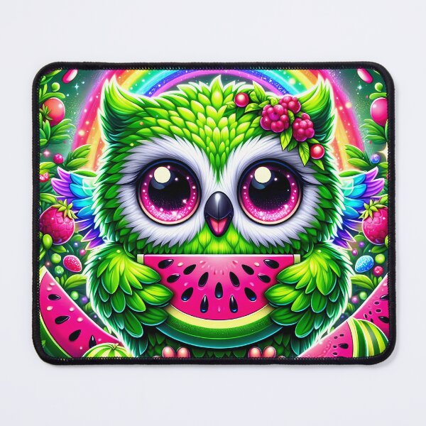 Item preview, Owl holding a watermelon designed and sold by Jbl55.