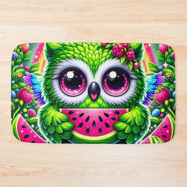 Item preview, Owl holding a watermelon  designed and sold by Jbl55.