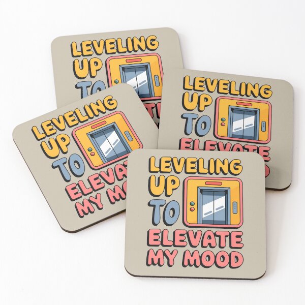 Item preview, Leveling Up To Elevate My Mood Funny Elevator Rider Lift Enthusiast designed and sold by KLArtzStore.