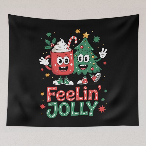 Item preview, Christmas Jolly Christmas Tree Coffee Latte designed and sold by savrmiller.