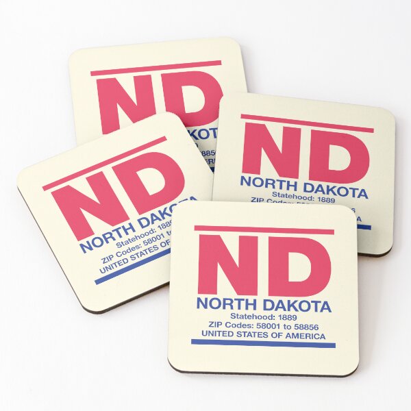 Item preview, North Dakota, ND, United States of America designed and sold by CharlottePlaceArt.