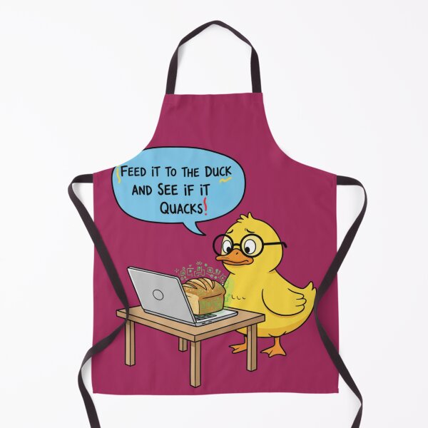 Item preview, Feed It to the Duck | Debugging Humor | Funny Programmer Art | Geeky Tech Quote designed and sold by TrackinDaTrends.