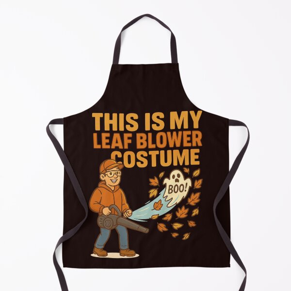 Item preview, Funny Fall T-Shirt Design – “This Is My Leaf Blower Costume” | Halloween Lazy Outfit Idea designed and sold by FrameFlow.