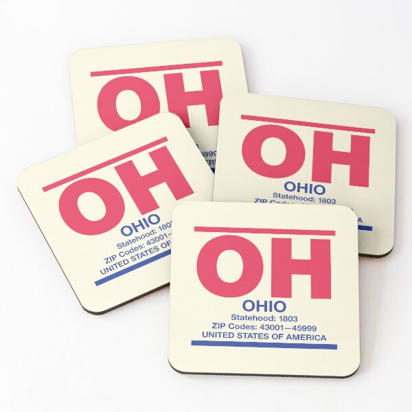Item preview, Ohio, OH, United States of America, Buckeye State designed and sold by CharlottePlaceArt.