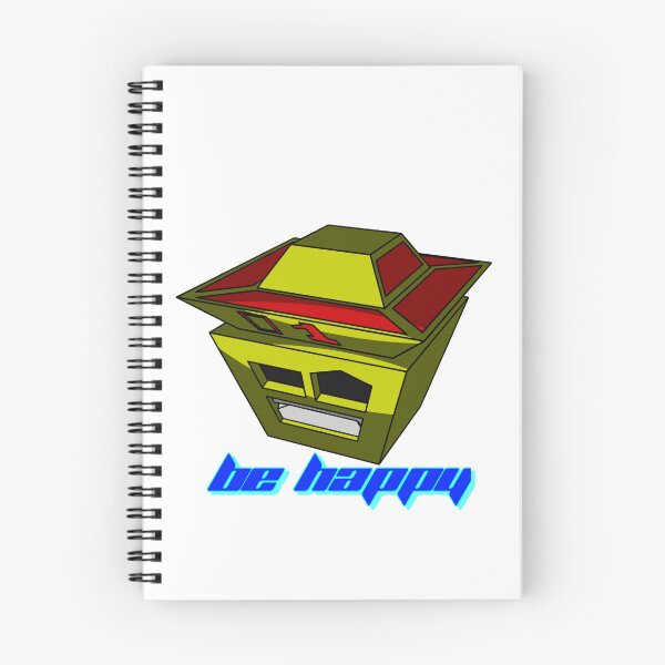 Item preview, Robot Feliz Retro Futurista - "Be Happy" Estilo Neón - Diseño Tecnológico Positivo designed and sold by LegendaryStyles.