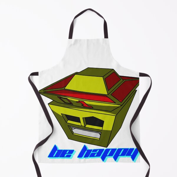 Item preview, Robot Feliz Retro Futurista - "Be Happy" Estilo Neón - Diseño Tecnológico Positivo designed and sold by LegendaryStyles.