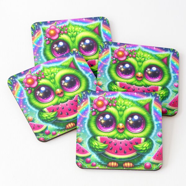Item preview, Owl holding a watermelon  designed and sold by Jbl55.