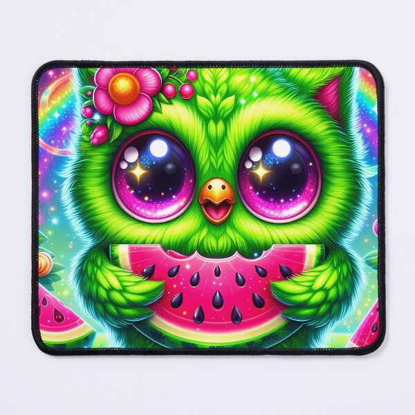 Item preview, Owl holding a watermelon designed and sold by Jbl55.