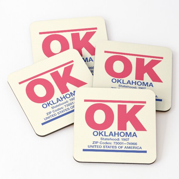 Item preview, Oklahoma, OK, United States of America, The Sooner State designed and sold by CharlottePlaceArt.
