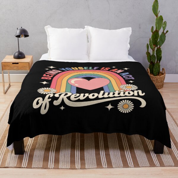 Item preview, Being Yourself Is An Act Of Revolution designed and sold by Idarmotar.