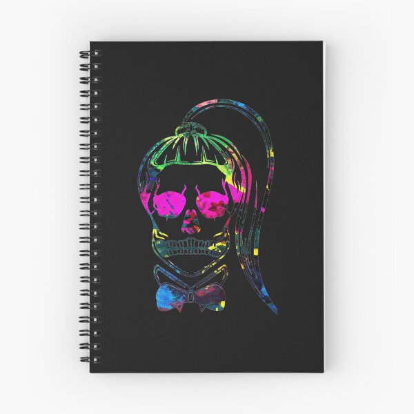 Item preview, Born This Way Neon Paint Skull designed and sold by CeramiConnois.