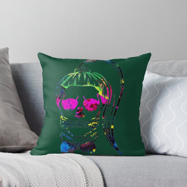 Item preview, Born This Way Neon Paint Skull designed and sold by CeramiConnois.