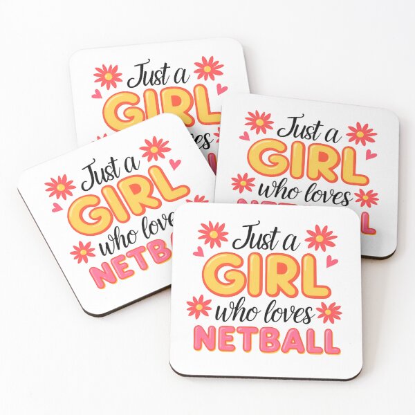Item preview, Just a Girl Who Loves Netball Coach Life designed and sold by SkeletonsDanger.