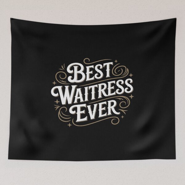 Item preview, Best Waitress Ever Restaurant Service Hospitality Star designed and sold by Idarmotar.