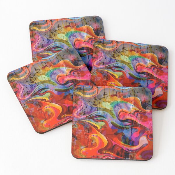 Item preview, Waves of Colors designed and sold by ViaARTfactory.