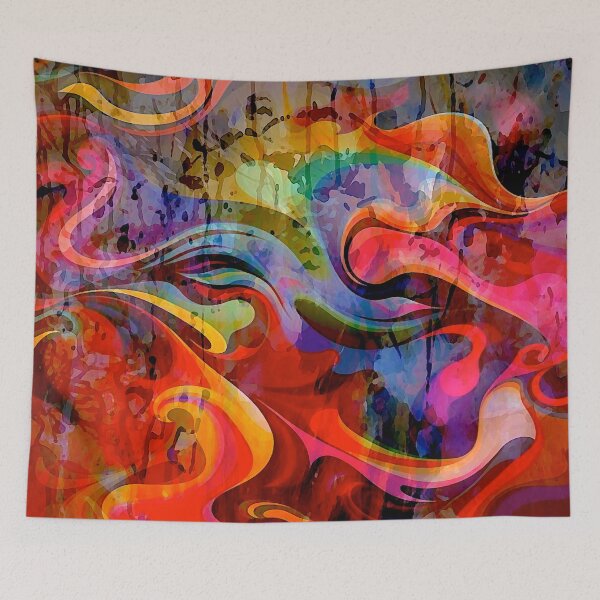 Item preview, Waves of Colors designed and sold by ViaARTfactory.