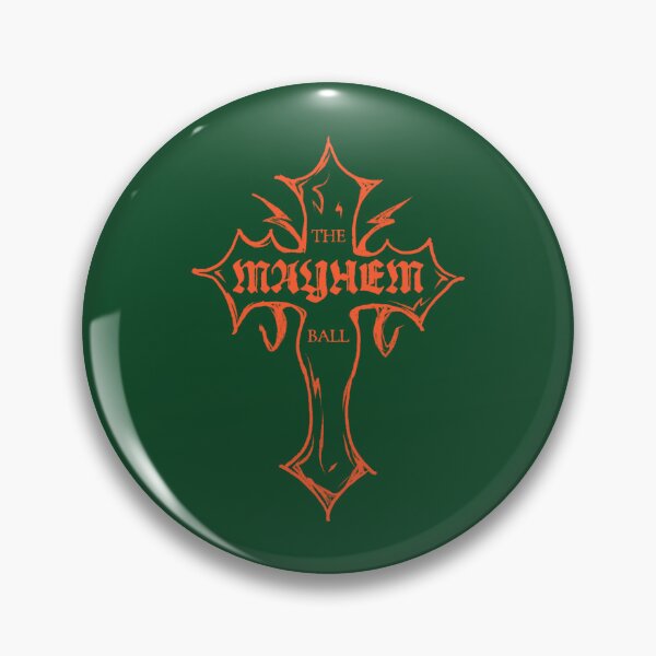 Item preview, Lady Gaga - MAYHEM BALL Cross Logo (Orange) designed and sold by CeramiConnois.