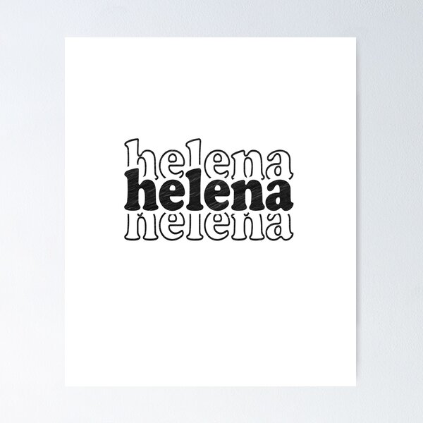 Item preview, Helena Name Personalized designed and sold by Oussinc.