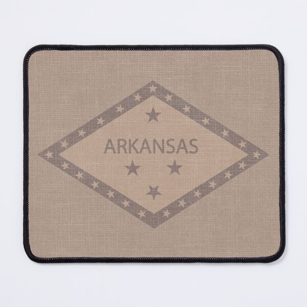 Item preview, Arkansas Distressed Burlap Flag designed and sold by Cestus.