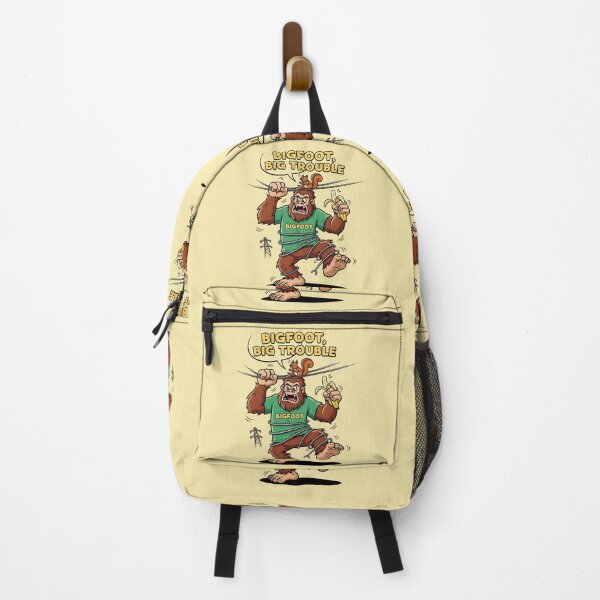 Item preview, Bigfoot, Big Trouble – Funny Cartoon Cryptid designed and sold by SaicoGN.