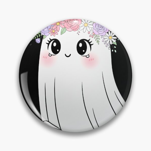 Item preview, Whimsical Ghost in Wildflowers Retro Halloween Aesthetic | Cozy Fall Ghostcore Tee | Vintage Floral Spooky October Vibes Gift designed and sold by SlocifieShop.