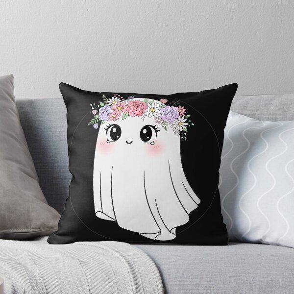 Item preview, Whimsical Ghost in Wildflowers Retro Halloween Aesthetic | Cozy Fall Ghostcore Tee | Vintage Floral Spooky October Vibes Gift designed and sold by SlocifieShop.