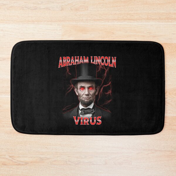 Item preview, Abraham Lincoln Computer Virus Meme With Spooky Red Eyes designed and sold by elderberry.