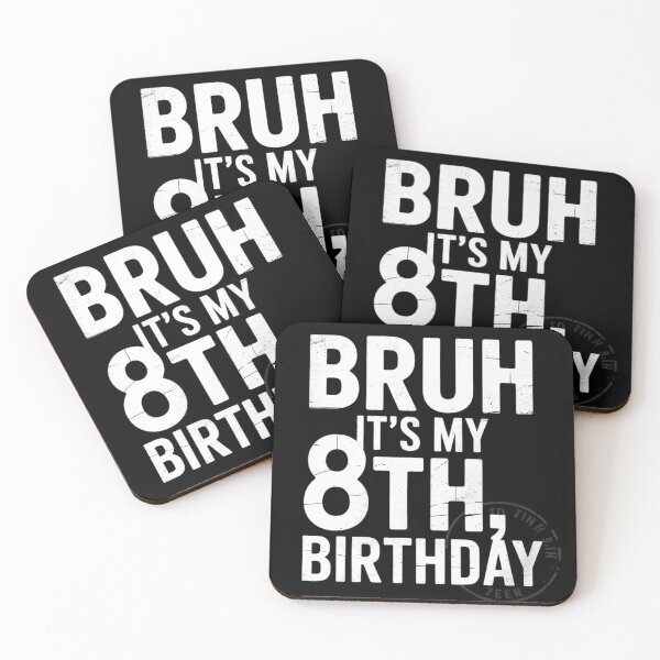 Item preview, Bruh It's My 8th Birthday 8 Year Old Birthday  designed and sold by KonstanKoraner.
