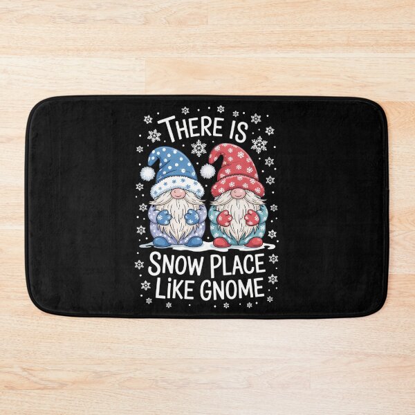 Item preview, Cute Snowflake Gnomes Pun Funny Winter Saying designed and sold by aidenpier.