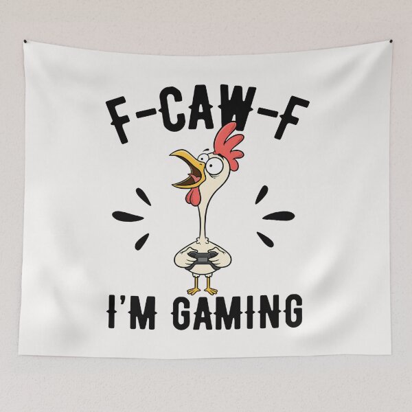 Item preview, Fcawf Funny Farm Animal Humor For Bird Lovers Rooster Gaming designed and sold by merlinnears.